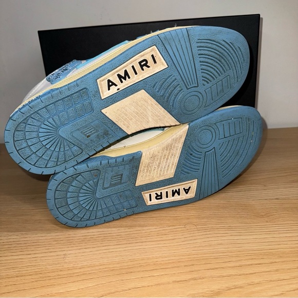 Amiri Skel Top Low Bandana - White Blue - Picture 5 of 8